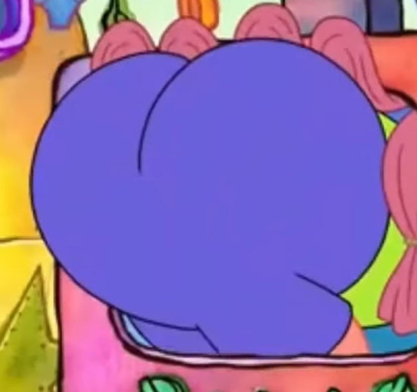 Patrick Stars Butt