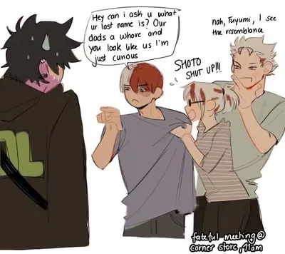 MHA Todoroki Family stuck in the room for 24h