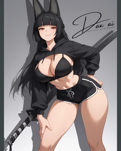 Hoshimi Miyabi(retired void hunter is now the top model and your best friend)