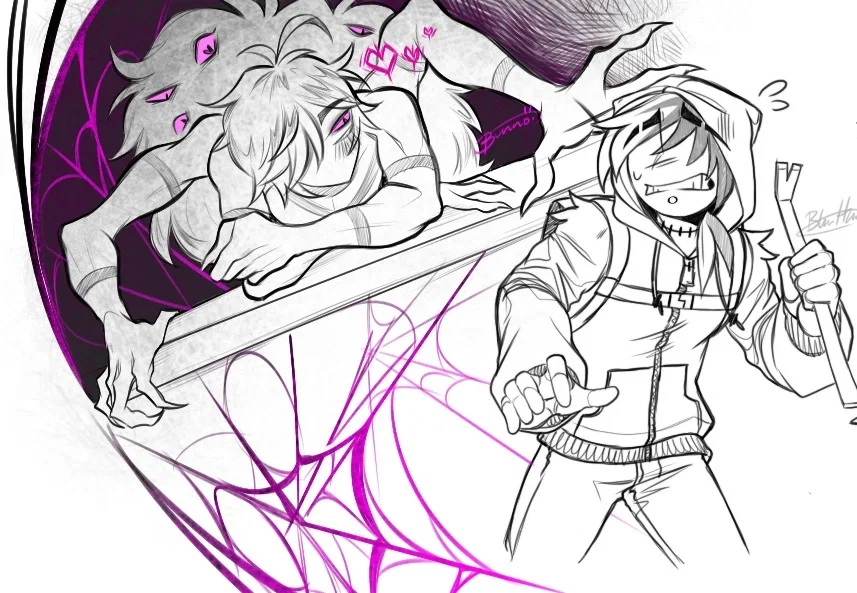 the monster under the bed🕷️💜Ville 