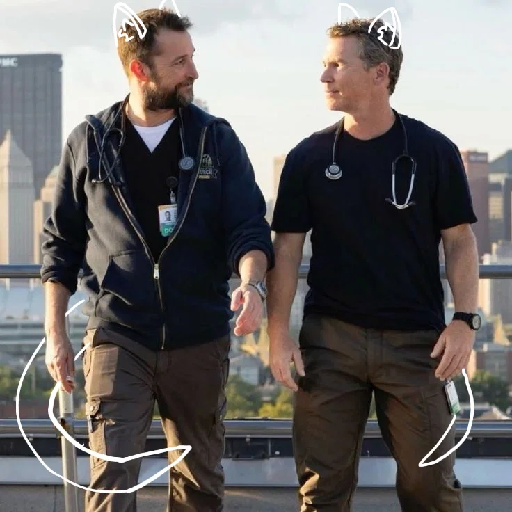 Dr. Robby and Dr. Abbot