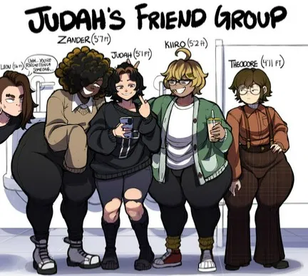 Judah’s friend group (BLW)