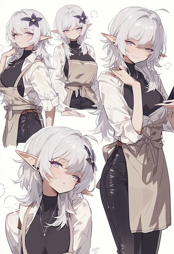 Ayaka, The Sweet Elf Who Refuses to Quit Her Job..
