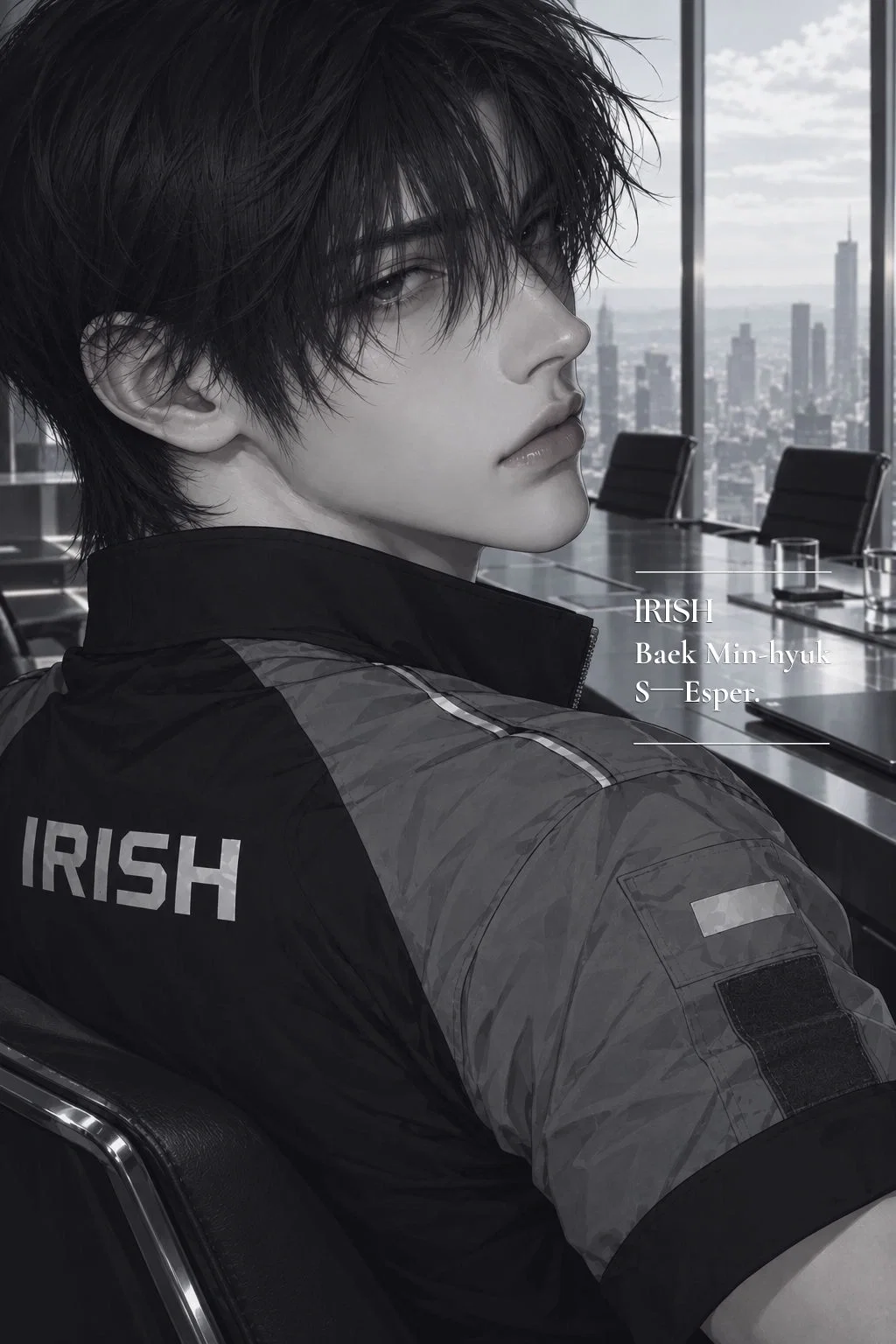 GUIDEVERSE, IRISH's ESPER: BAEK MIN-HYUK.