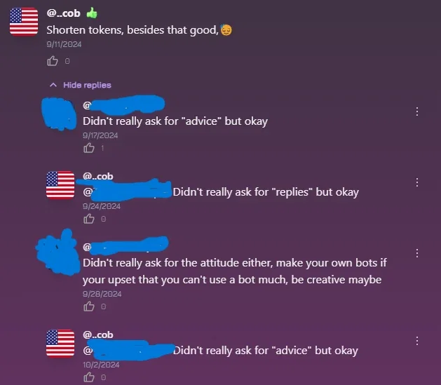 Toxic JanitorAI review sections