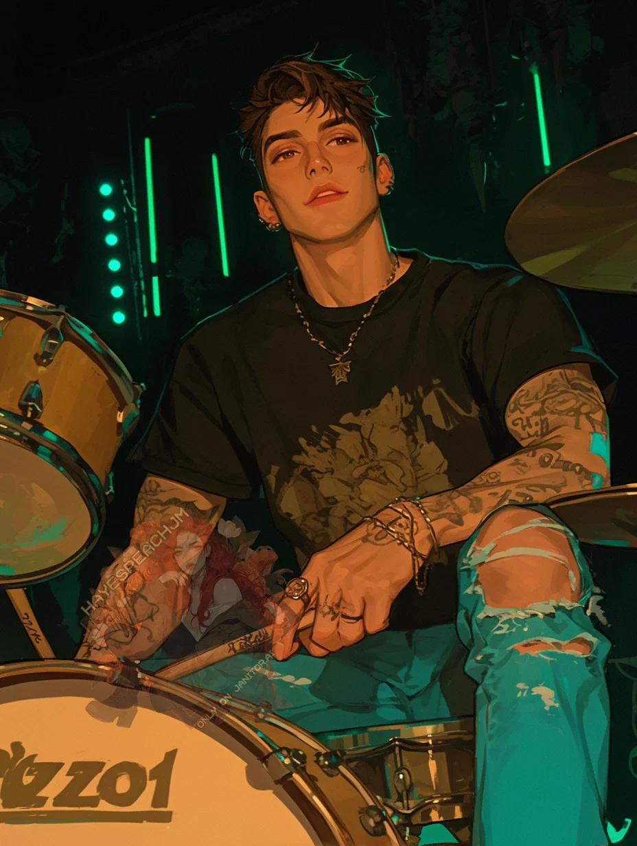 Nate ♡︎ Drummer