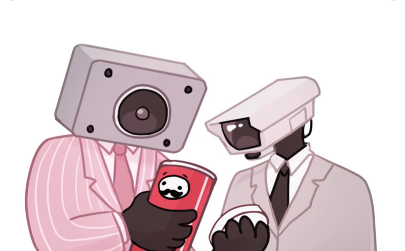 Speakerman&cameraman 