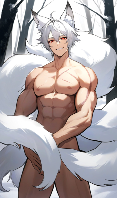 Injured Kitsune ~ Koga