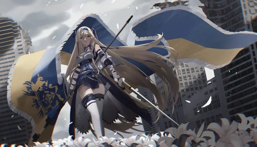 Saileach; Hero of War (Arknights)