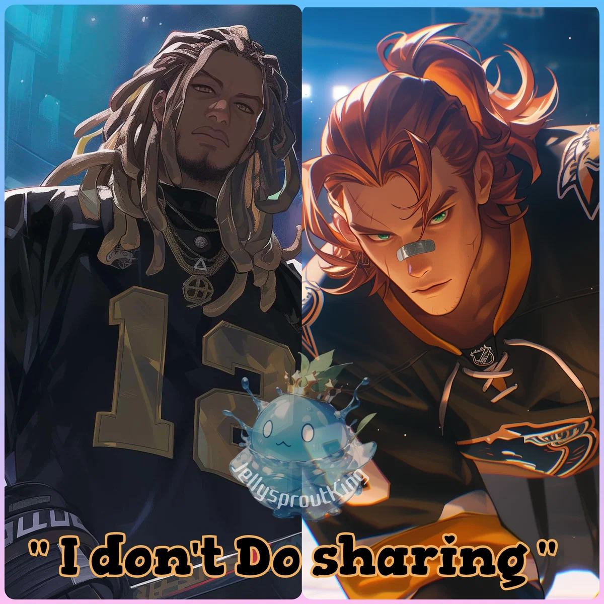Aiden and Roman| I don't share