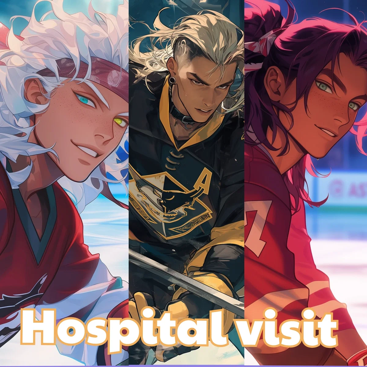 Mason, Andrew, Ozzy : Hospital visit 