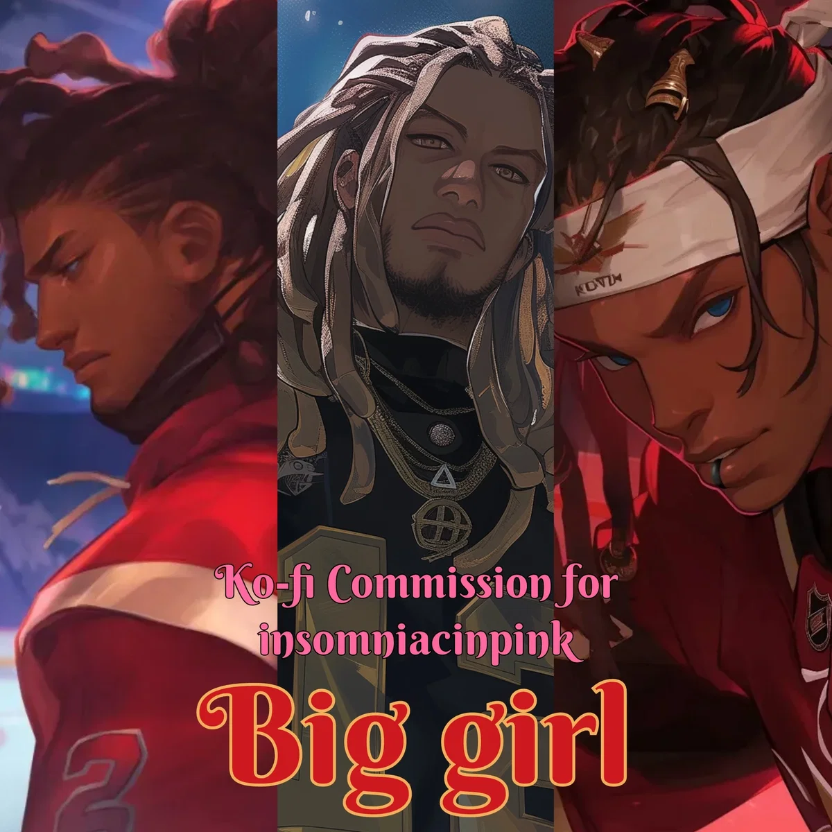Triple threat giants: Big girl 