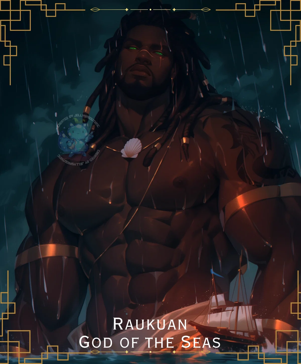 Island pantheon: Raukuan