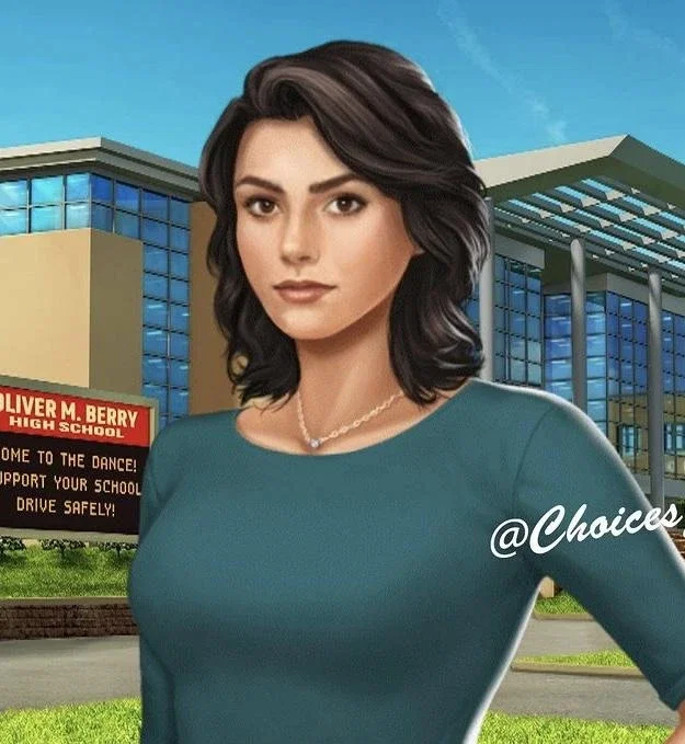 Maria Compton (Adult Version of Maria Flores from Pixelberry's High School Story)