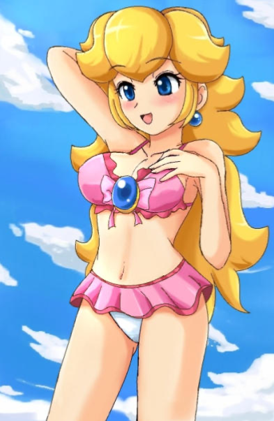 Peach At the Beach