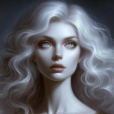 Astrid, the ghost lady.