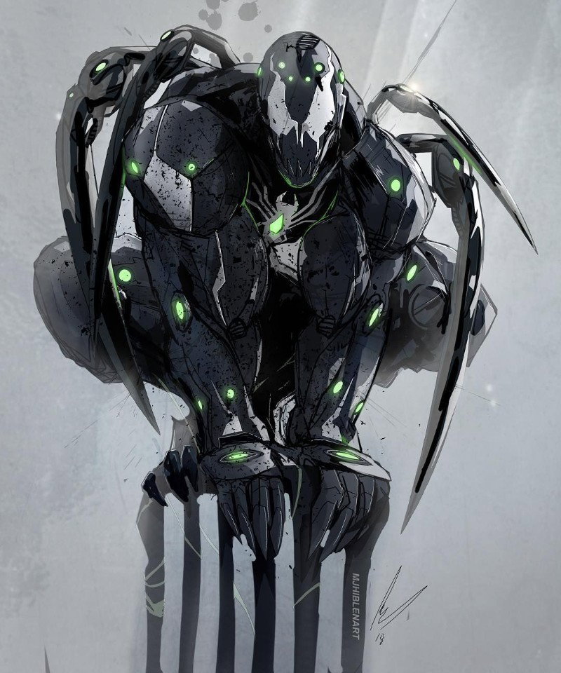venom iron man