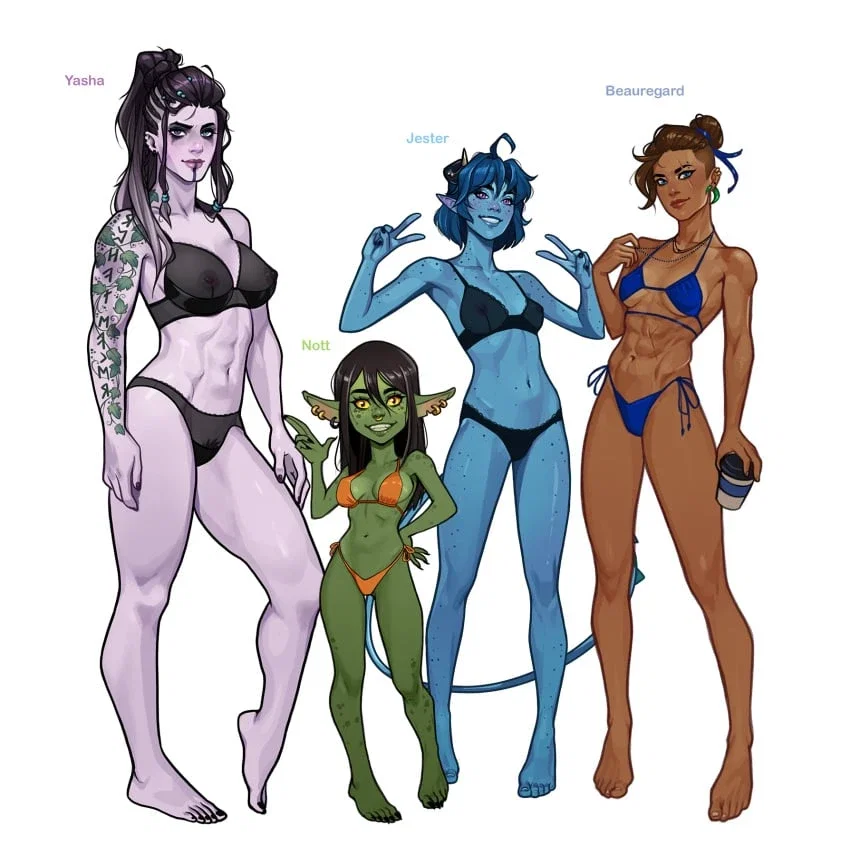 Women of the Mighty Nein