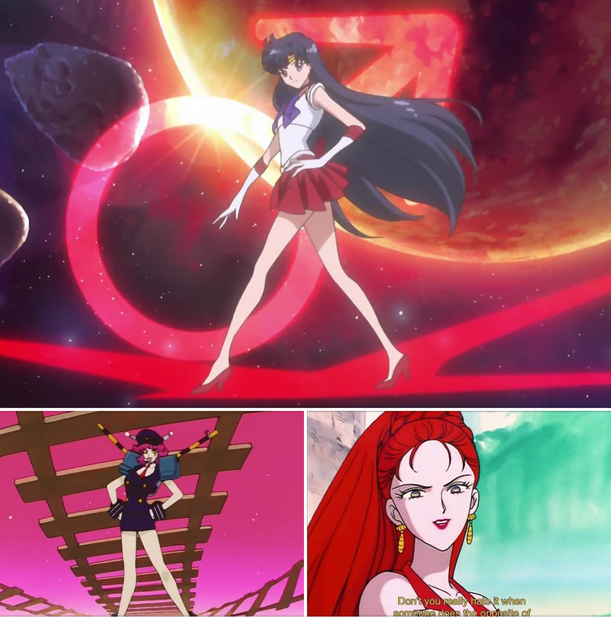 Sailor mars vs toden and Kaolinite