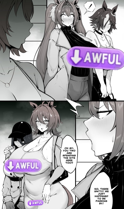 Agnes Tachyon, Daiwa Scarlet, and Vodka - Mom!? Trainer!? - 🗿