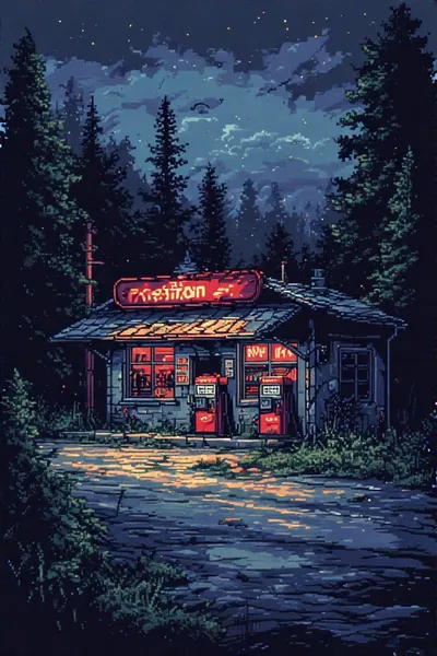 Gas station nightshift