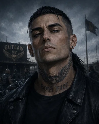 Cash 'Coyote' Dalton // Red Rock MC outlaw 