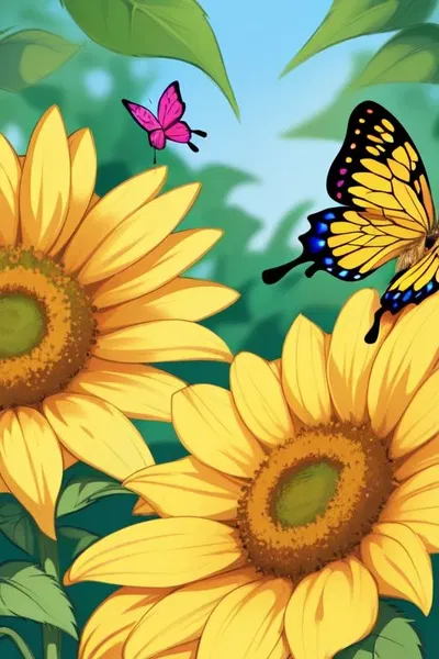 Just a Game of 'Bee and Butterfly'