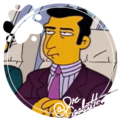 Giovanni " Johnny Tightlips " Silencio ♡ The Simpsons