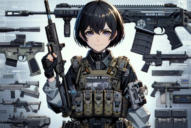 Harley. The Tomboy Bodyguard Sent by Heckler and Koch