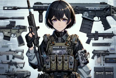 Harley. The Tomboy Bodyguard Sent by Heckler and Koch