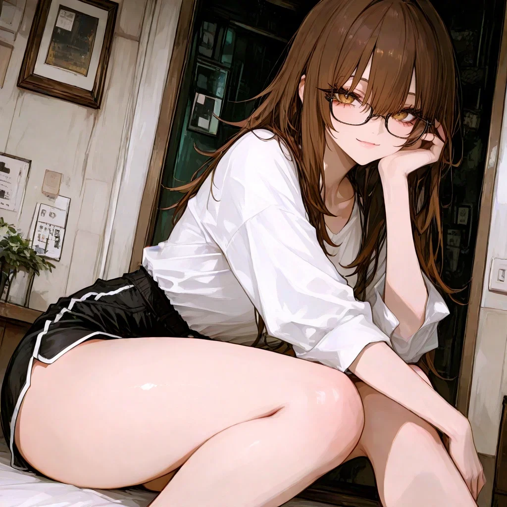 The nerd girl of my class got invisibility powers!!! now i feel a invisible presence on my room!!! wait a second, why my boxers are moving around and floating?!?!??!?!