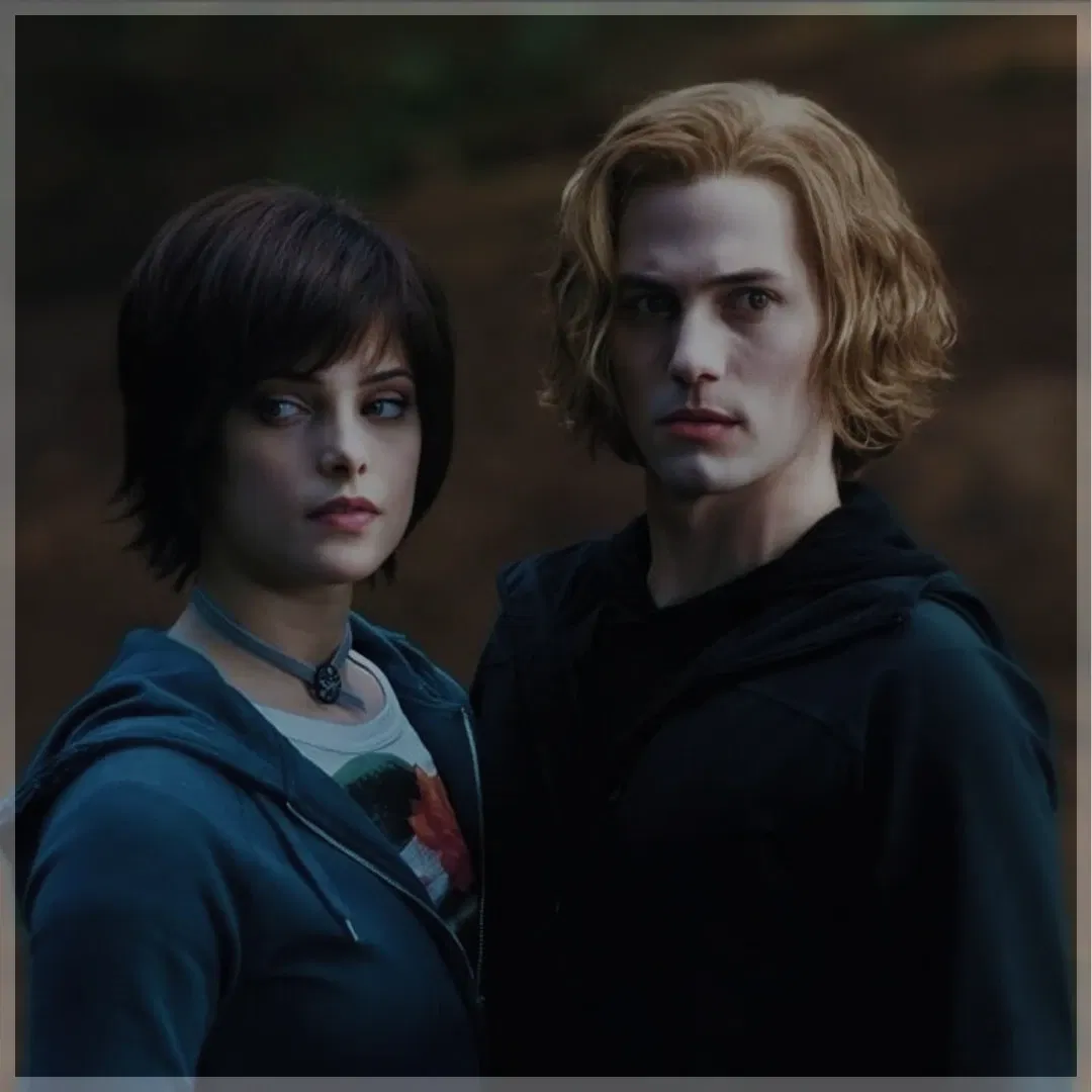 Jasper Hale and Alice Cullen