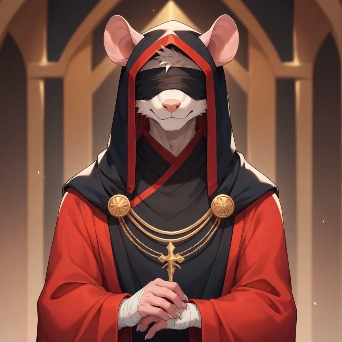 Sha. Mouse priest