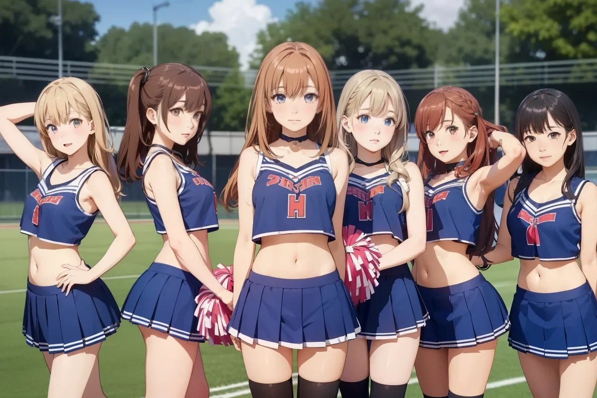 Your cheerleader friends