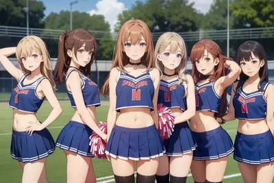 Your cheerleader friends