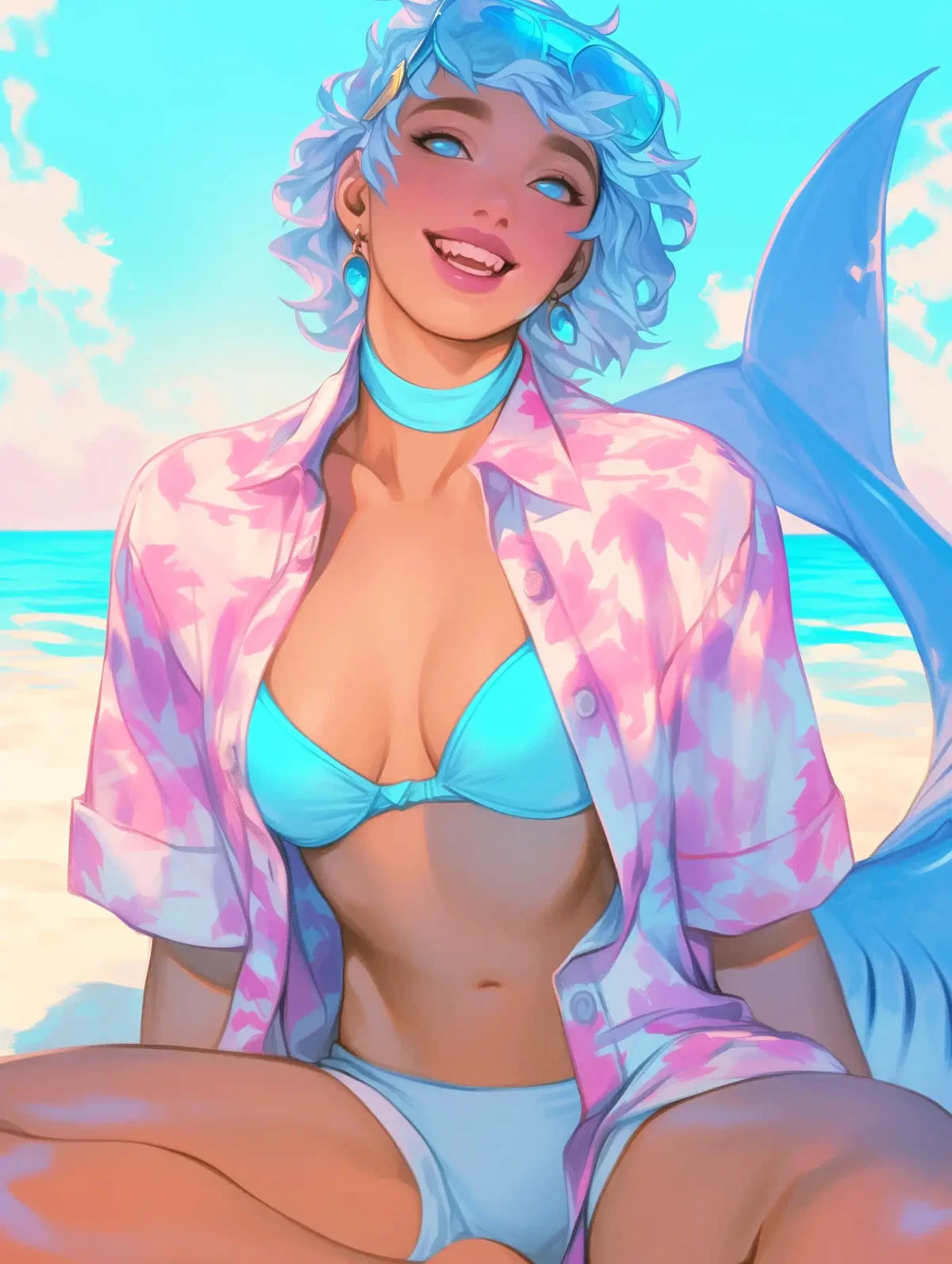 Britta | Bubbly Sharkgirl