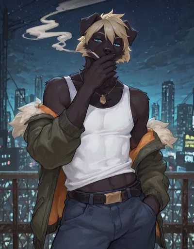 Masked Vigilante/Rich Playboy - Cyberpunk Heroes