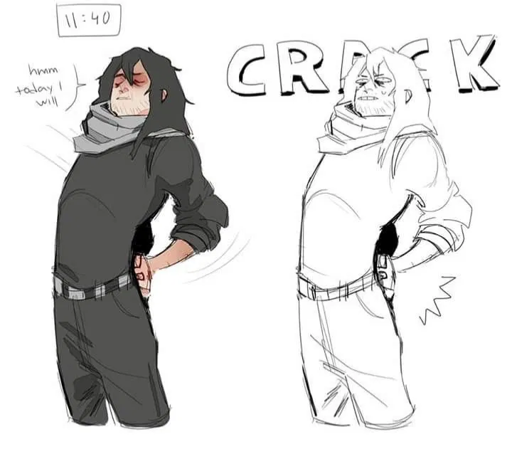 Shota Aizawa // 🐛*Crack* Oh Shit...🐛