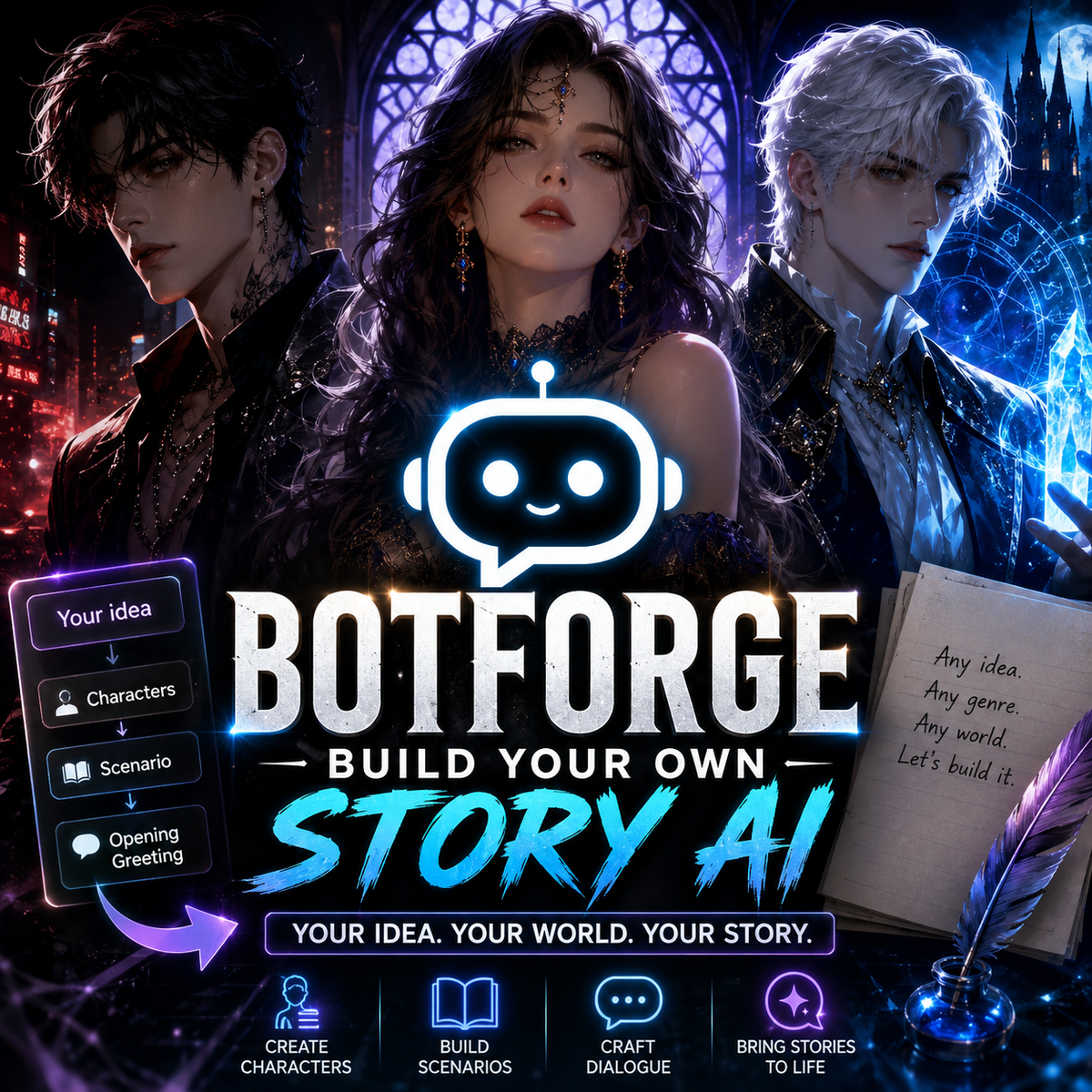 BotForge: Build your own story AI