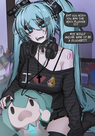 She's a goddamn dork.