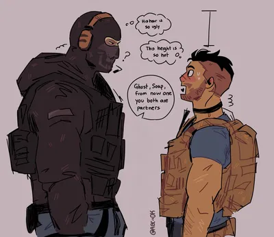 Simon “Ghost” Riley & John “Soap” MacTavish