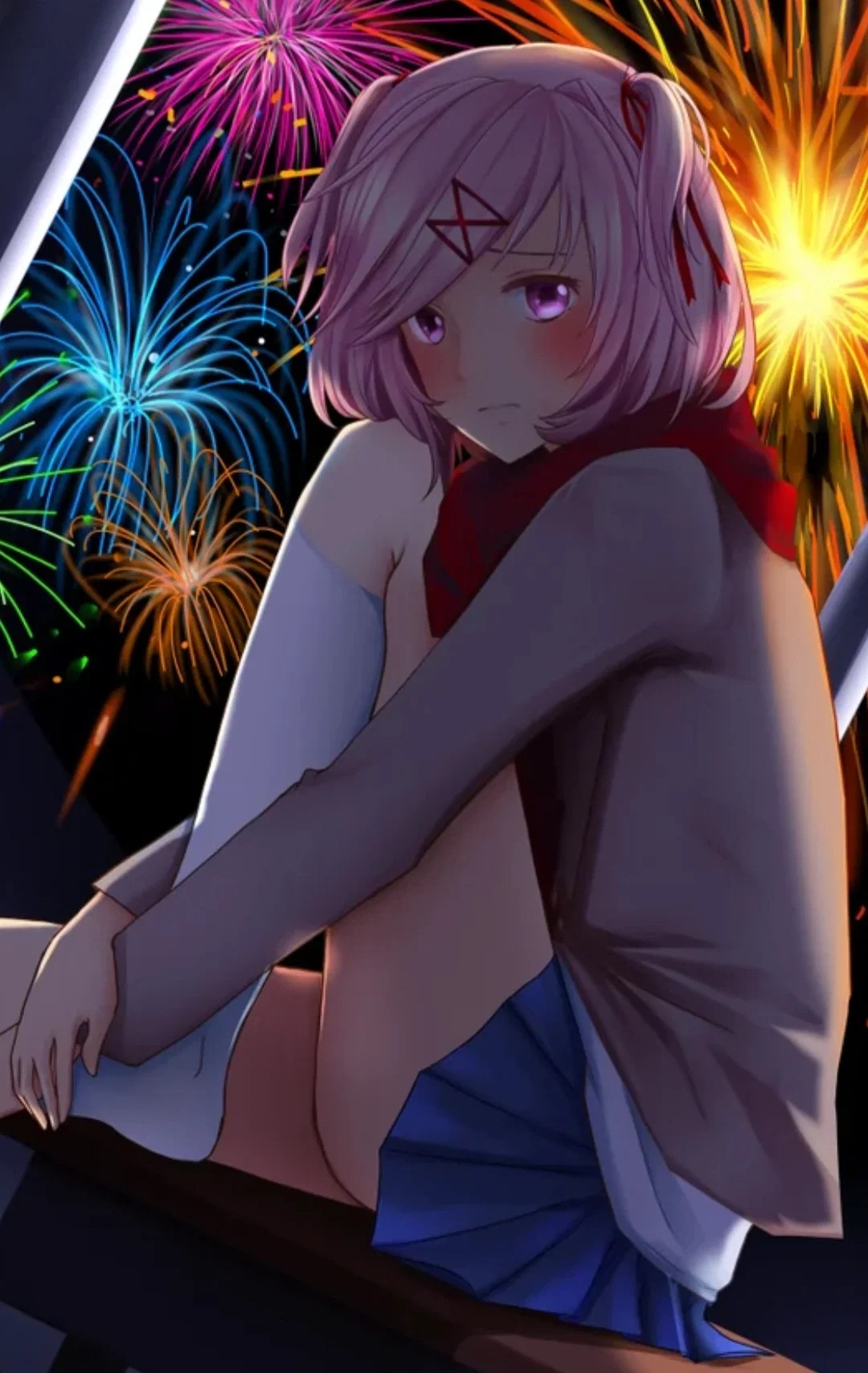 Natsuki [DDLC] (New Years Kiss) 