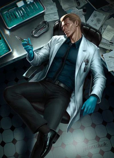 You're his test subject. || Albert Wesker || Resident Evil || Virologist AU