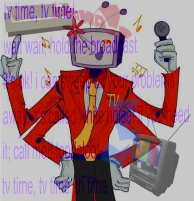 " White noise? Oh yeah, I heard it— hey, it's okay. I'll play some. " ♡ Tenna ♡ [ Deltarune ]