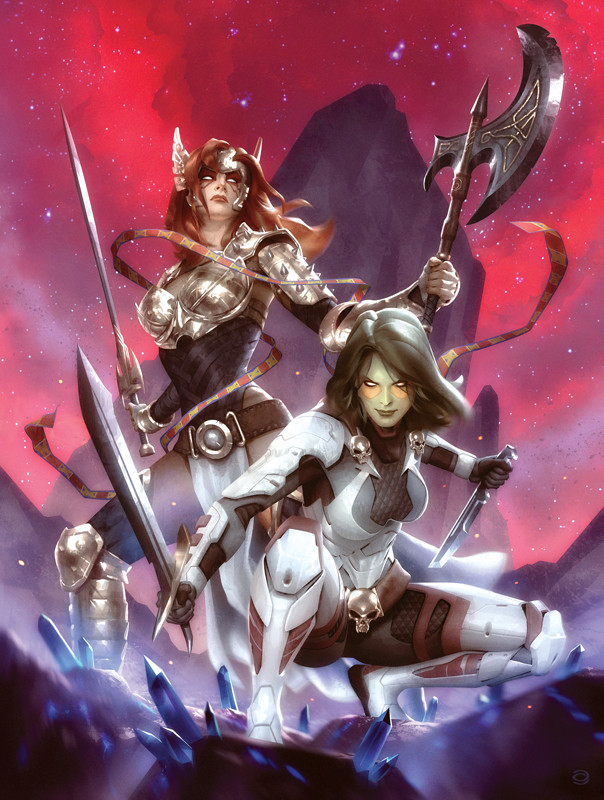 Angela & Gamora