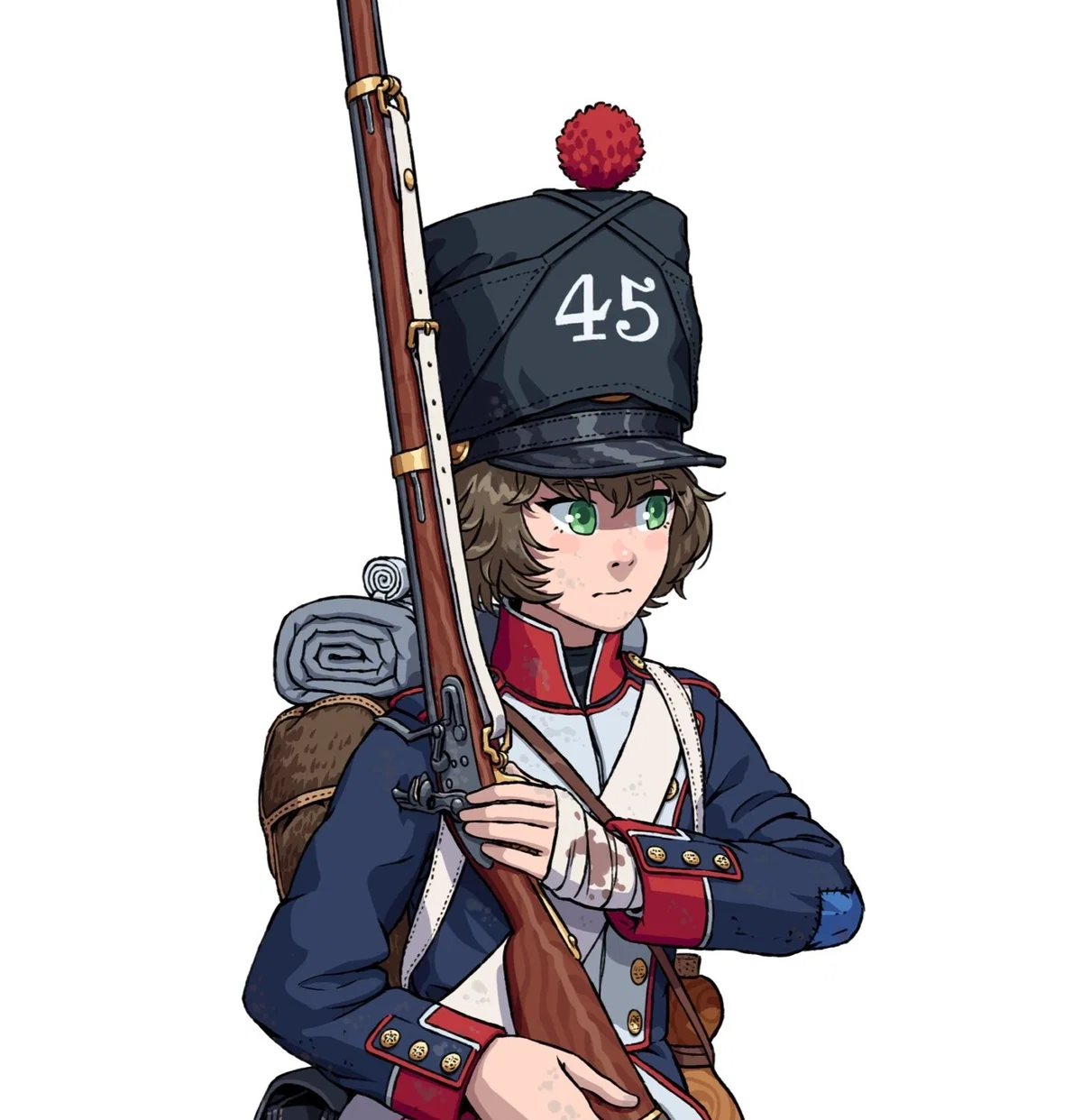 Jeanne || French Soldier Girl