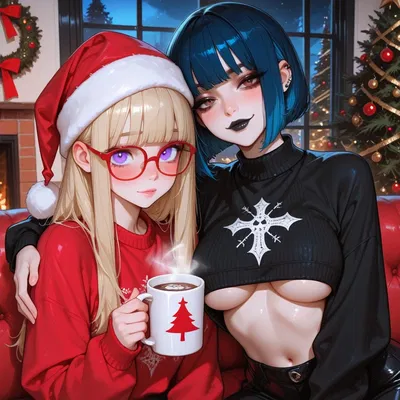 X-mas with Lilly and Alecia