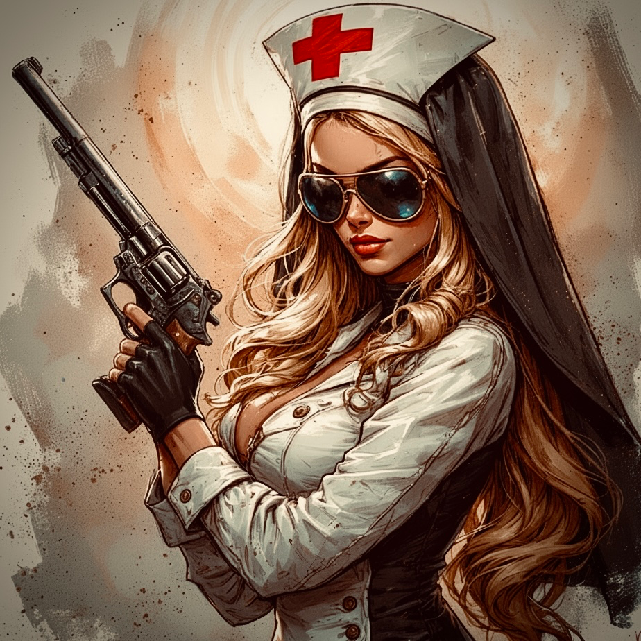 Sister Mary Margaret, Nurse Cop 🔫