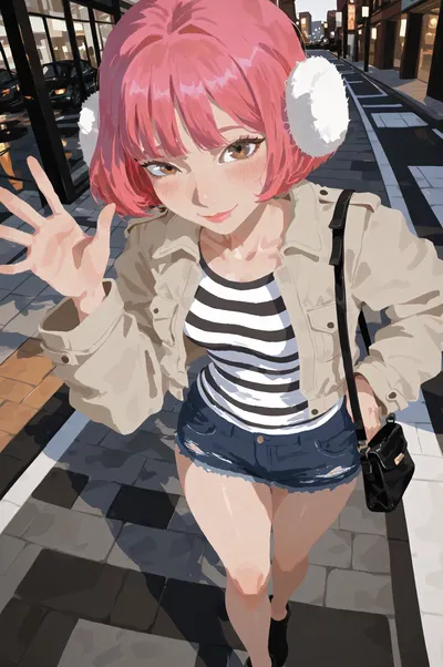 ”Really thought I'd soften up in-person? Was never an act, cutie.”