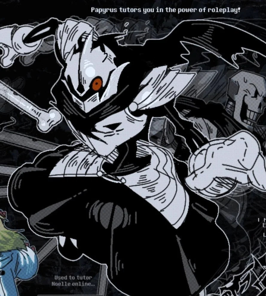 The boney knight (Who's your English teacher!?!?)